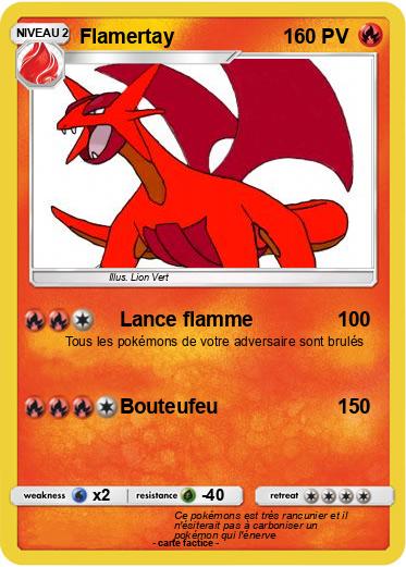 Pokemon Flamertay