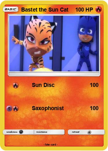 Pokemon Bastet the Sun Cat