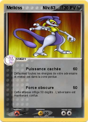 Pokemon Melkiss                 Niv.63   