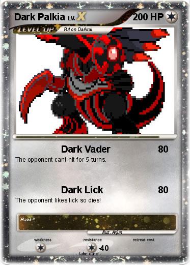 Pokemon Dark Palkia