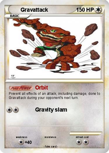 Pokemon Gravattack