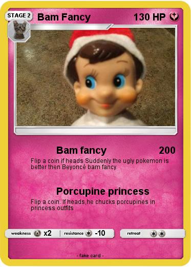 Pokemon Bam Fancy