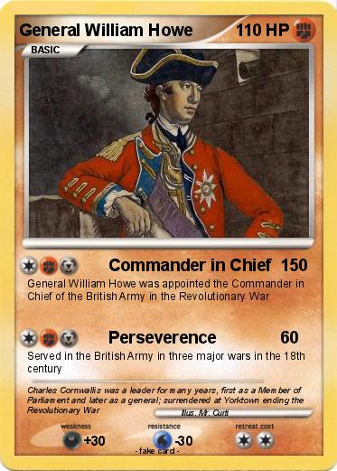 Pokemon General William Howe
