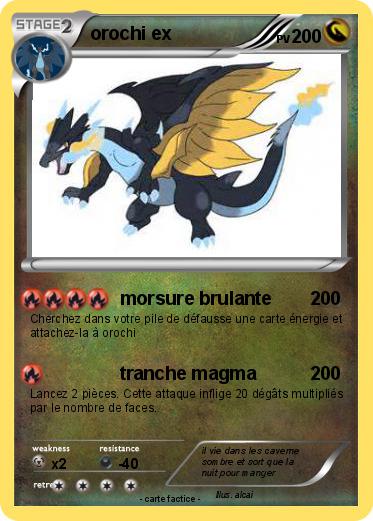 Pokemon orochi ex