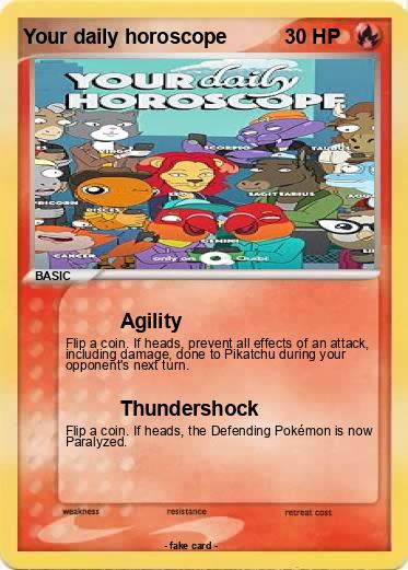 Pokemon Your daily horoscope