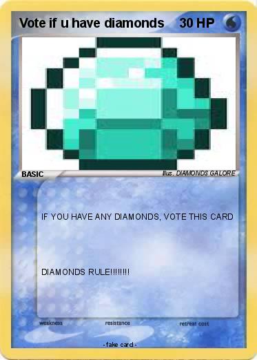 Pokemon Vote if u have diamonds