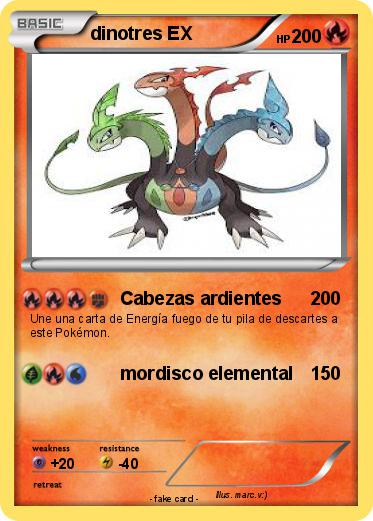 Pokemon dinotres EX