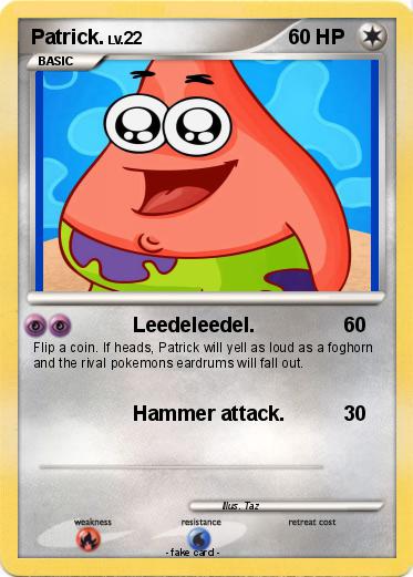 Pokemon Patrick.