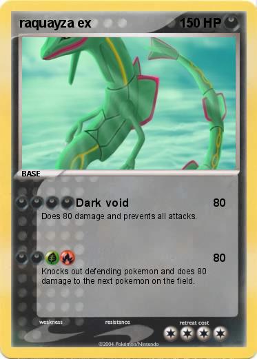 Pokemon raquayza ex