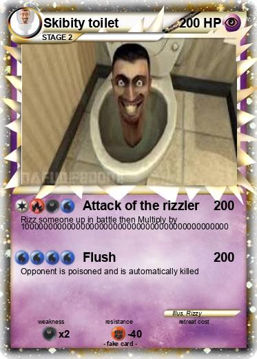 Pokemon Skibity toilet