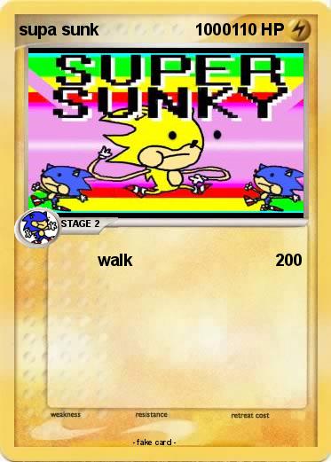 Pokemon supa sunk                     1000