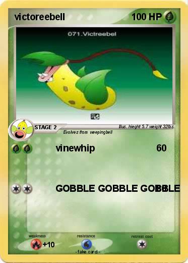 Pokemon victoreebell