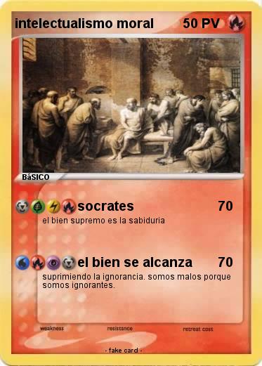 Pokemon intelectualismo moral