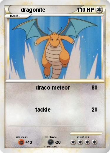Pokemon dragonite