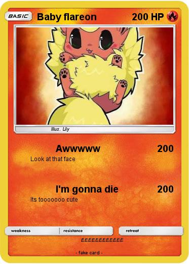 Pokemon Baby flareon