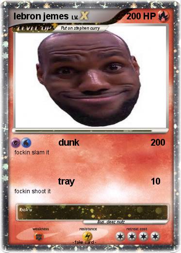 Pokemon lebron jemes