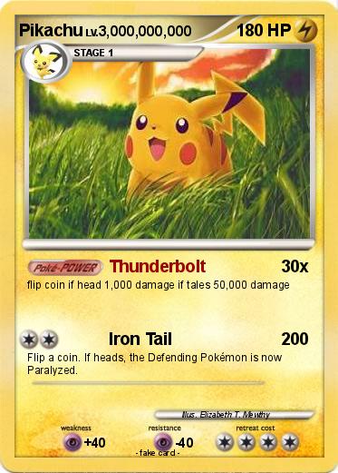 Pokemon Pikachu