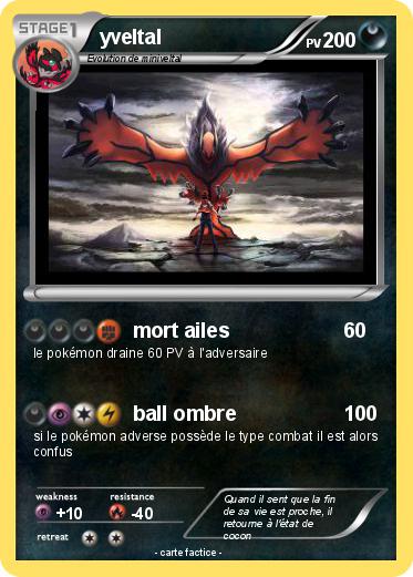 Pokemon yveltal