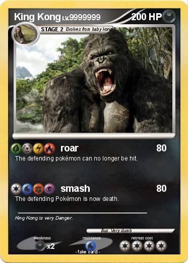 Pokemon King Kong