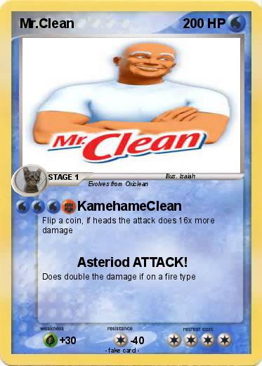 Pokemon Mr.Clean