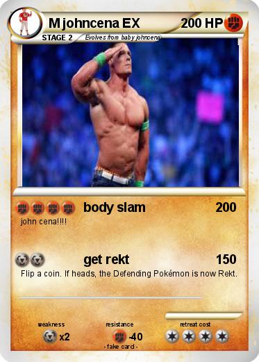 Pokemon M johncena EX