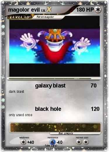 Pokemon magolor evil