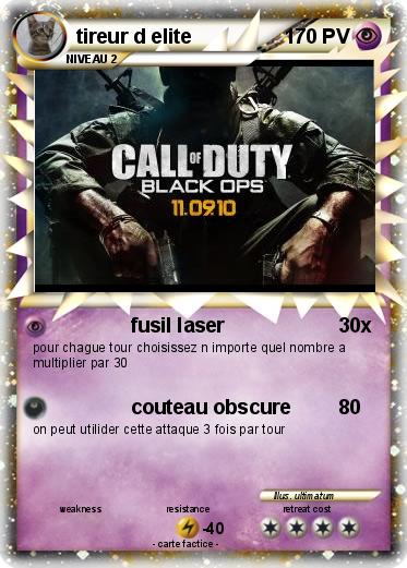 Pokemon tireur d elite