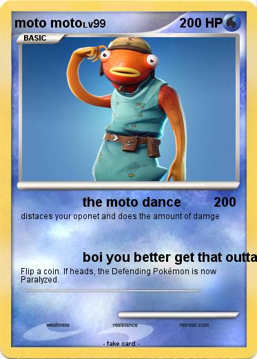 Pokemon moto moto