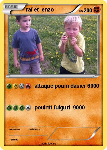 Pokemon raf et  enzo