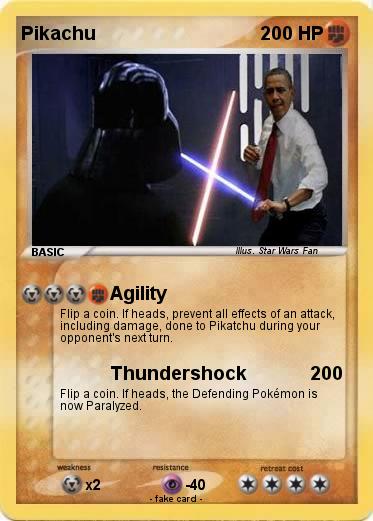 Pokemon Obama VS Vader