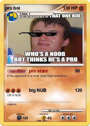 Pokemon pro boi