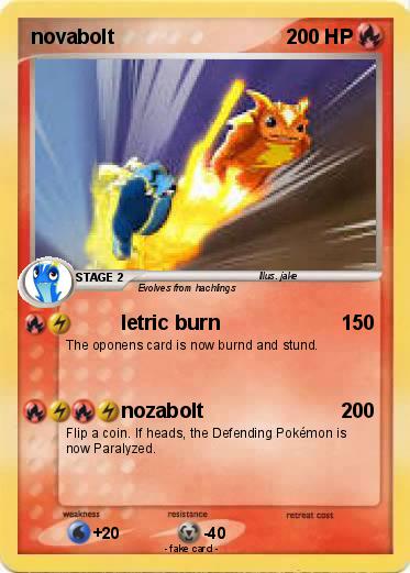 Pokemon novabolt