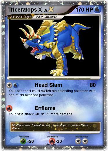 Pokemon Triceratops X