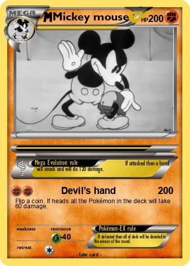 Pokemon Mickey mouse