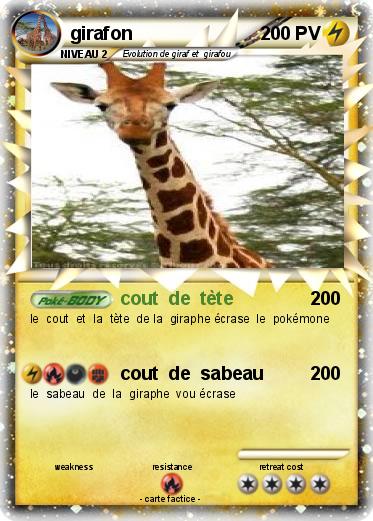 Pokemon girafon