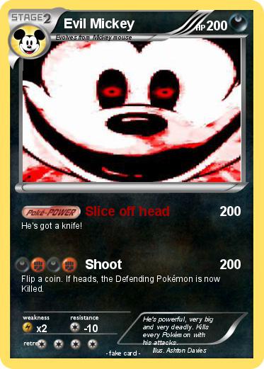 Pokemon Evil Mickey