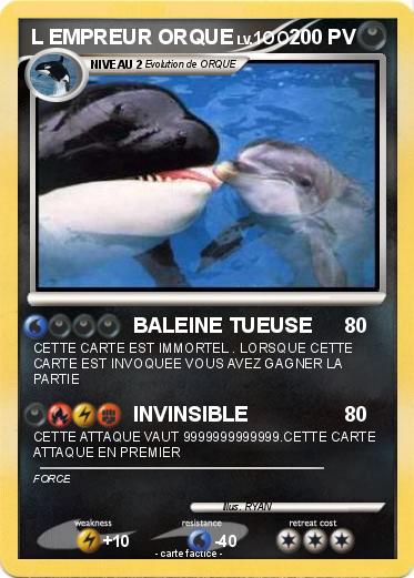 Pokemon L EMPREUR ORQUE