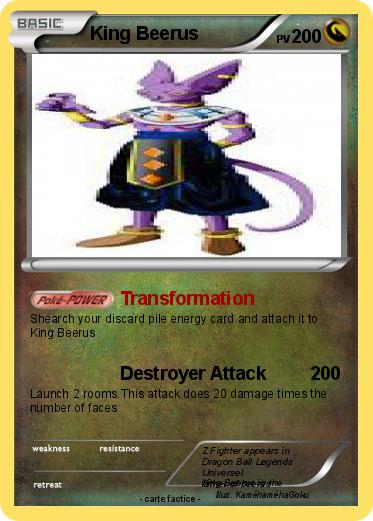 Pokemon King Beerus