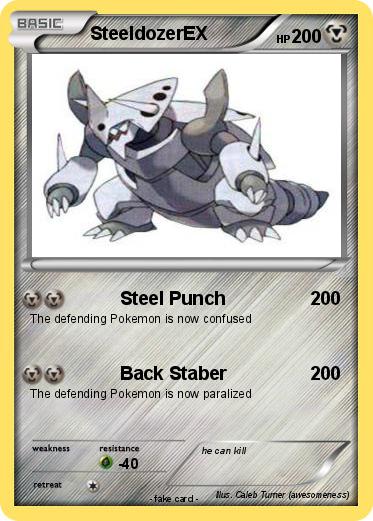 Pokemon SteeldozerEX