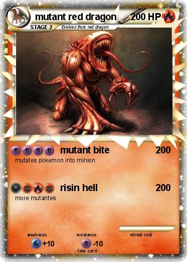 Pokemon mutant red dragon