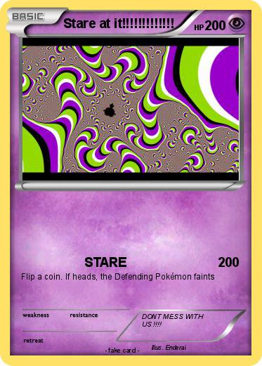 Pokemon Stare at it!!!!!!!!!!!!!