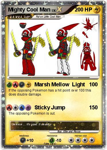 Pokemon Mighty Cool Man