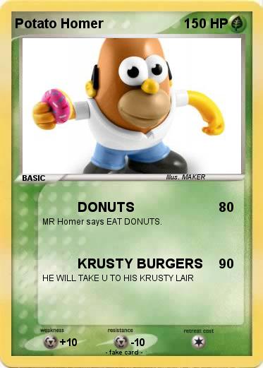 Pokemon Potato Homer