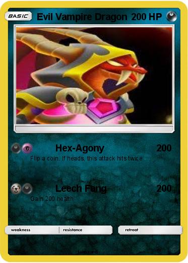 Pokemon Evil Vampire Dragon