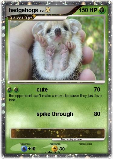Pokemon hedgehogs