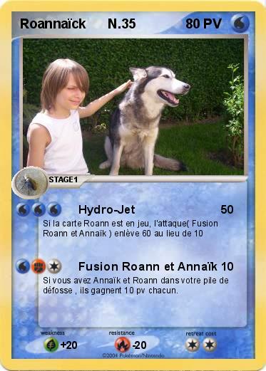 Pokemon Roannaïck      N.35               