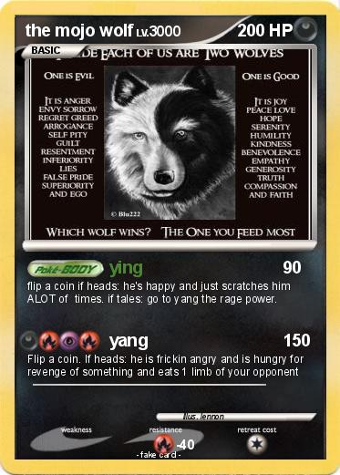 Pokemon the mojo wolf