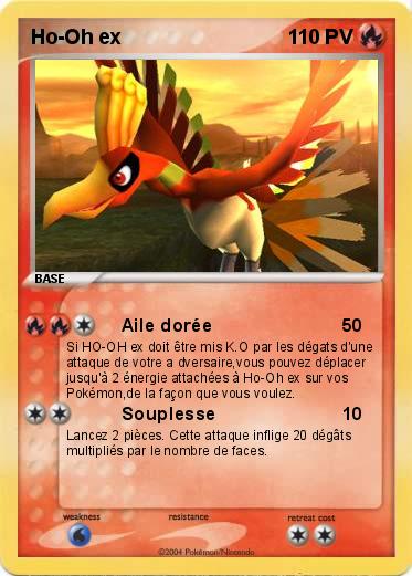 Pokemon Ho-Oh ex