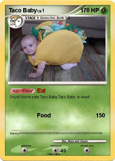 Pokemon Taco Baby