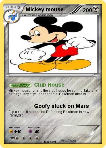 Pokemon Mickey mouse